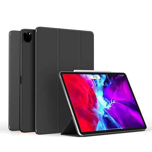 Leather Case Stands Flip Cover L06 Holder for Apple iPad Pro 11 (2022) Black