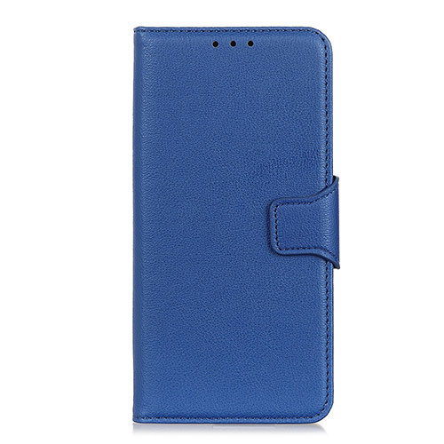 Leather Case Stands Flip Cover L06 Holder for Huawei Honor 30S Blue