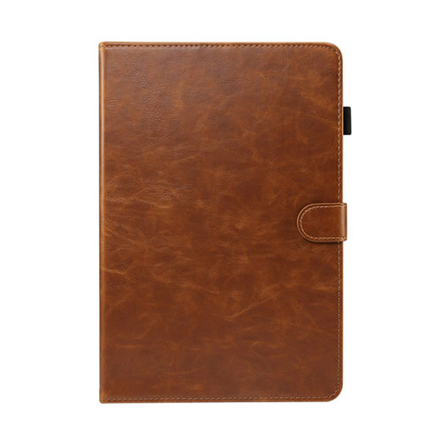 Leather Case Stands Flip Cover L06 Holder for Samsung Galaxy Tab S5e 4G 10.5 SM-T725 Orange