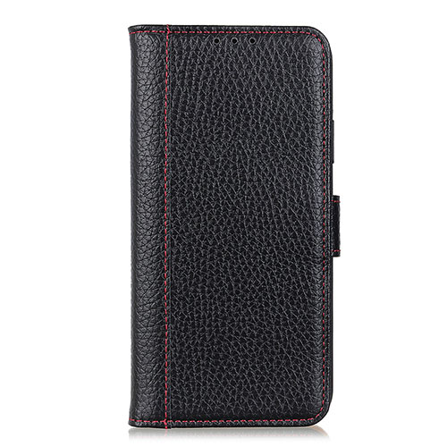 Leather Case Stands Flip Cover L07 Holder for Huawei Honor 30 Black