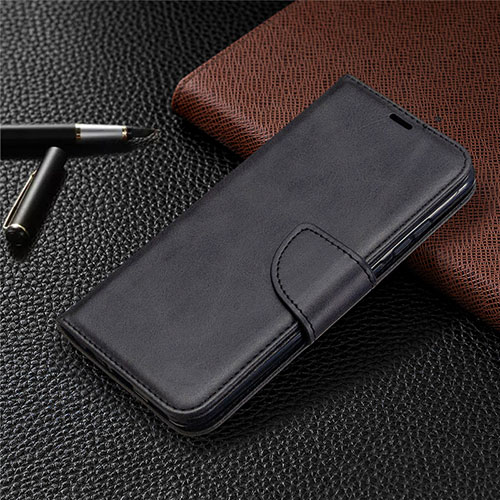 Leather Case Stands Flip Cover L07 Holder for Huawei Nova Lite 3 Plus Black