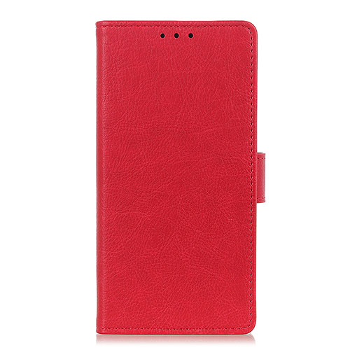 Leather Case Stands Flip Cover L07 Holder for Oppo A91 Red