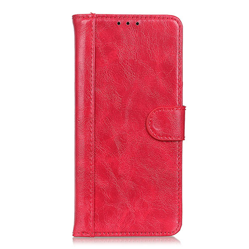 Leather Case Stands Flip Cover L07 Holder for Realme Q2 5G Red