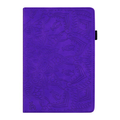 Leather Case Stands Flip Cover L08 Holder for Huawei MediaPad M6 8.4 Purple