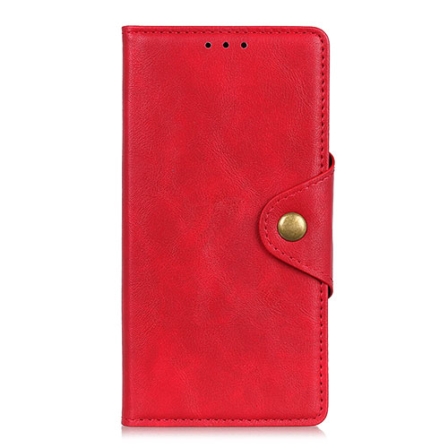 Leather Case Stands Flip Cover L08 Holder for Huawei P smart S Red