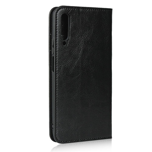 Leather Case Stands Flip Cover L08 Holder for Huawei Y9s Black