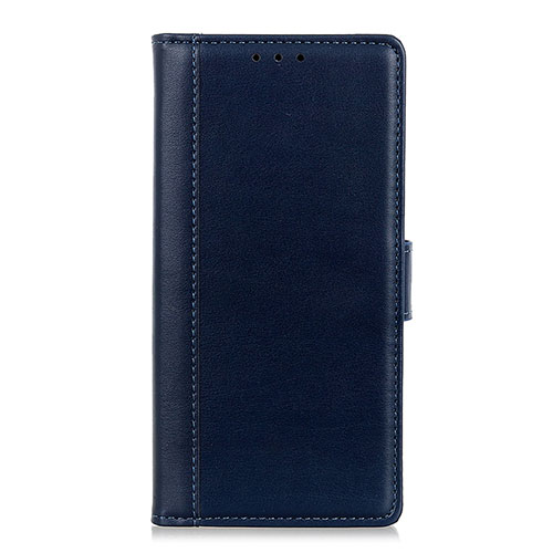 Leather Case Stands Flip Cover L08 Holder for OnePlus 7T Pro 5G Blue