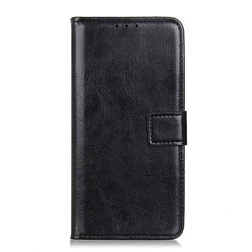 Leather Case Stands Flip Cover L08 Holder for Realme Q2 5G Black