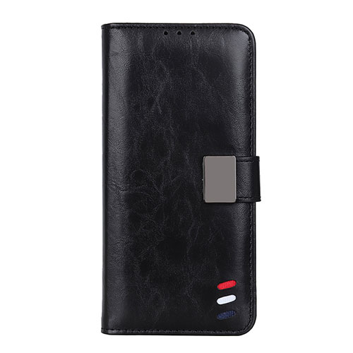 Leather Case Stands Flip Cover L08 Holder for Realme V15 5G Black