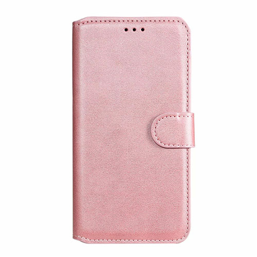 Leather Case Stands Flip Cover L08 Holder for Xiaomi Redmi Note 9 Pro Max Rose Gold