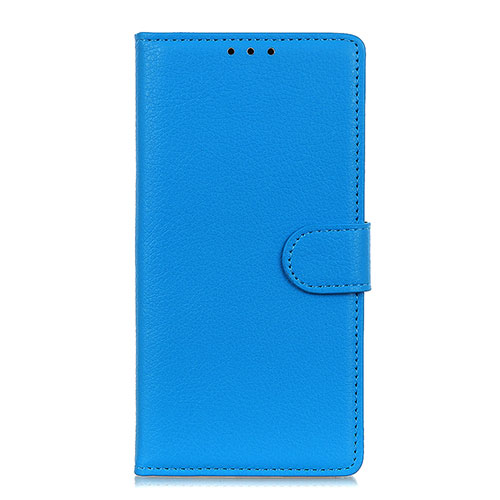 Leather Case Stands Flip Cover L09 Holder for Huawei Mate 40 Lite 5G Sky Blue