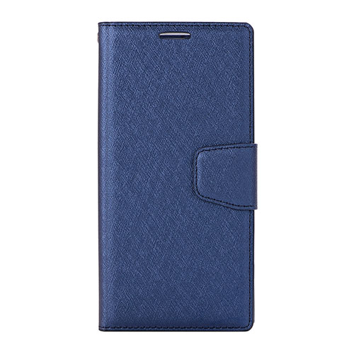 Leather Case Stands Flip Cover L09 Holder for Huawei P20 Pro Blue