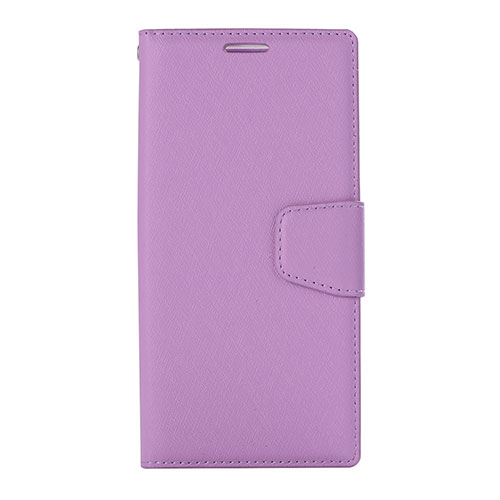 Leather Case Stands Flip Cover L09 Holder for Huawei P20 Pro Purple