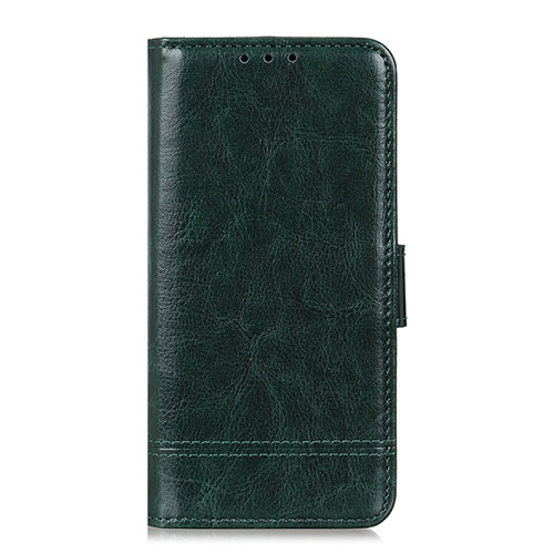 Leather Case Stands Flip Cover L09 Holder for Huawei Y5p Green