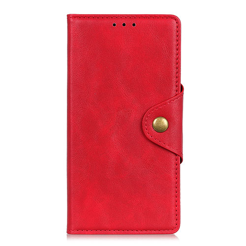 Leather Case Stands Flip Cover L10 Holder for Huawei Nova 8 5G Red