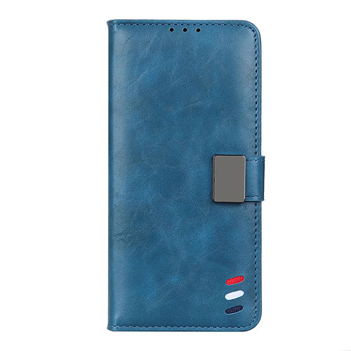 Leather Case Stands Flip Cover L10 Holder for Realme Q2 5G Sky Blue