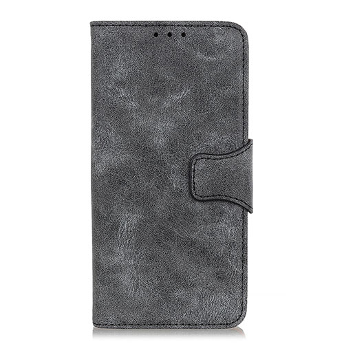 Leather Case Stands Flip Cover L11 Holder for Huawei P40 Lite Gray