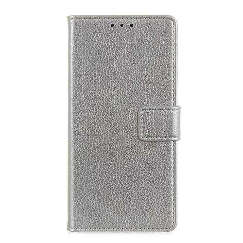 Leather Case Stands Flip Cover L11 Holder for Samsung Galaxy S20 FE 5G Silver