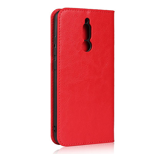 Leather Case Stands Flip Cover L11 Holder for Xiaomi Redmi 8 Red