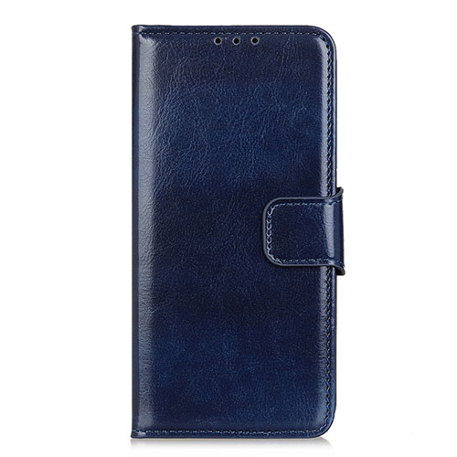 Leather Case Stands Flip Cover L14 Holder for Realme Q2 5G Blue