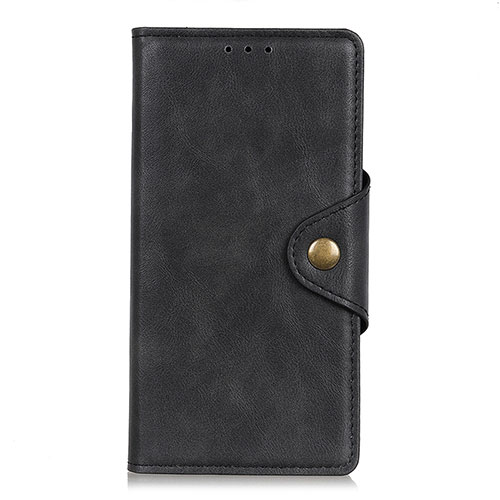 Leather Case Stands Flip Cover L14 Holder for Samsung Galaxy S20 Lite 5G Black
