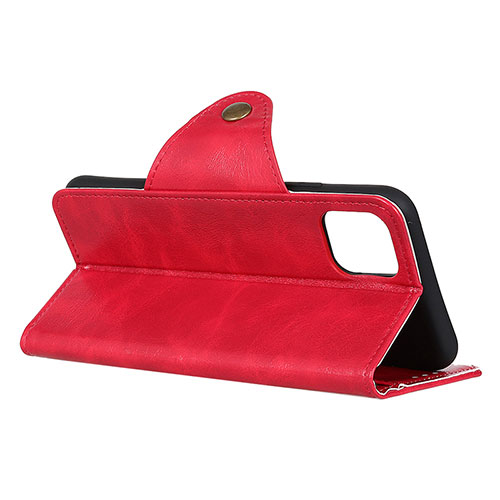 Leather Case Stands Flip Cover L16 Holder for Huawei Honor 30S Red