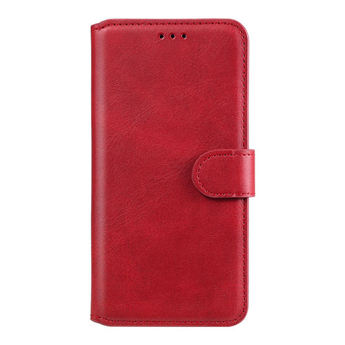 Leather Case Stands Flip Cover L19 Holder for Samsung Galaxy A41 Red