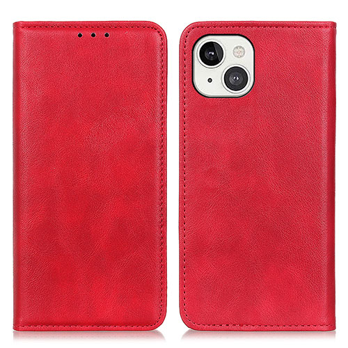 Leather Case Stands Flip Cover L26 Holder for Apple iPhone 13 Red