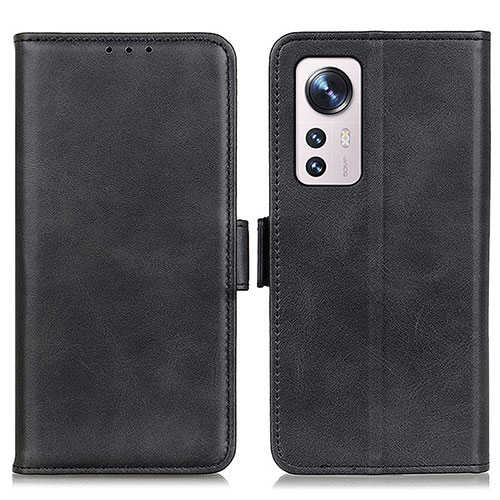 Leather Case Stands Flip Cover M03L Holder for Xiaomi Mi 12S 5G Black