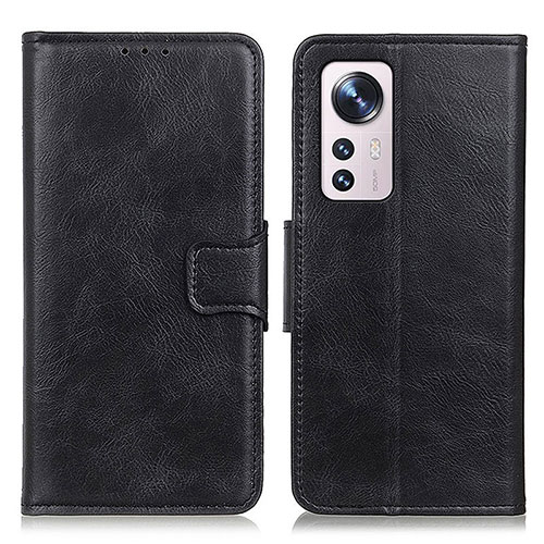 Leather Case Stands Flip Cover M06L Holder for Xiaomi Mi 12S Pro 5G Black