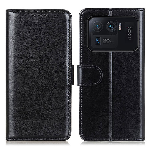 Leather Case Stands Flip Cover M07L Holder for Xiaomi Mi 11 Ultra 5G Black