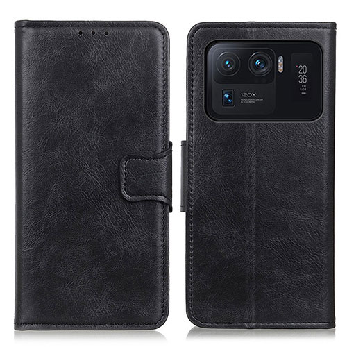 Leather Case Stands Flip Cover M09L Holder for Xiaomi Mi 11 Ultra 5G Black