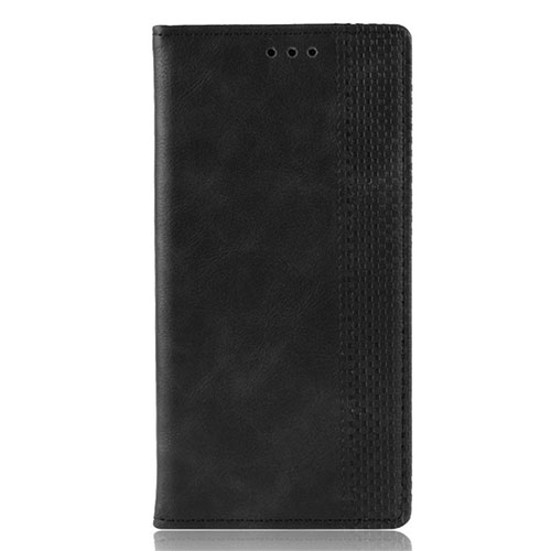 Leather Case Stands Flip Cover T01 Holder for Xiaomi Redmi 9i Black