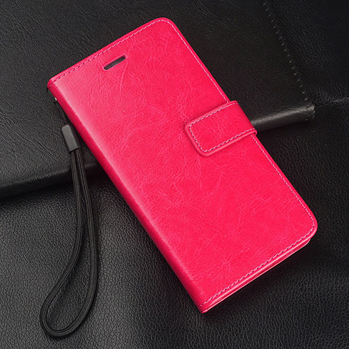 Leather Case Stands Flip Cover T03 Holder for Oppo R17 Pro Hot Pink