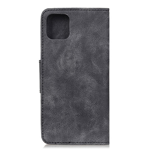 Leather Case Stands Flip Cover T05 Holder for Xiaomi Mi 11 Lite 4G Black