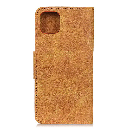 Leather Case Stands Flip Cover T05 Holder for Xiaomi Mi 11 Lite 5G NE Khaki