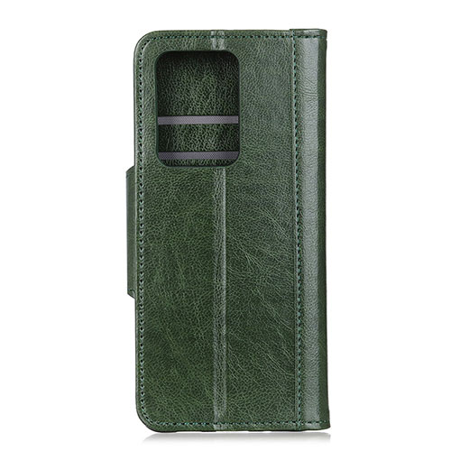 Leather Case Stands Flip Cover T06 Holder for Huawei P40 Pro+ Plus Green