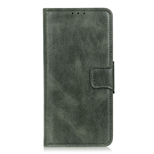 Leather Case Stands Flip Cover T06 Holder for OnePlus 8 Pro Green