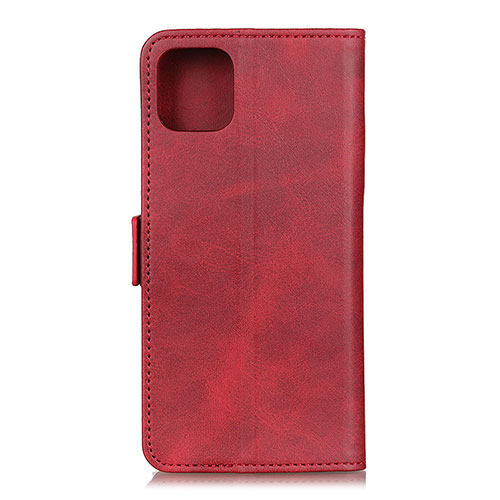 Leather Case Stands Flip Cover T06 Holder for Xiaomi Mi 11 Lite 5G NE Red