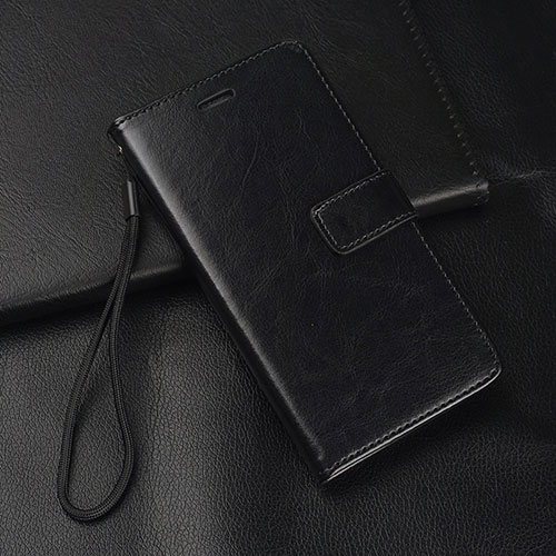 Leather Case Stands Flip Cover T07 Holder for Huawei Nova 5 Pro Black