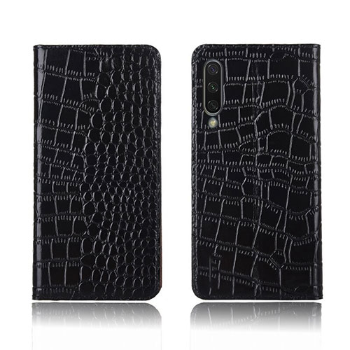 Leather Case Stands Flip Cover T07 Holder for Xiaomi Mi A3 Black