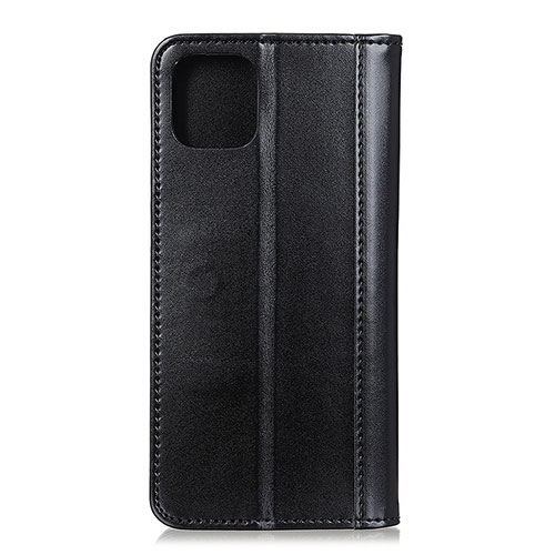 Leather Case Stands Flip Cover T08 Holder for Xiaomi Mi 11 5G Black