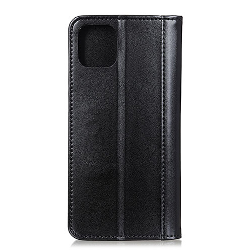 Leather Case Stands Flip Cover T08 Holder for Xiaomi Mi 11 Lite 5G Black