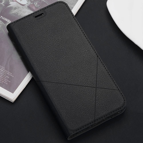 Leather Case Stands Flip Cover T09 Holder for Huawei Mate 20 Black