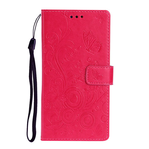 Leather Case Stands Flip Cover T09 Holder for Huawei P40 Pro Red