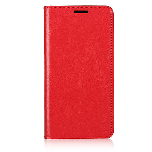 Leather Case Stands Flip Cover T10 Holder for Huawei P40 Red