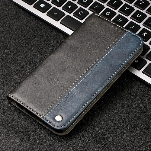 Leather Case Stands Flip Cover T11 Holder for Huawei P20 Pro Blue