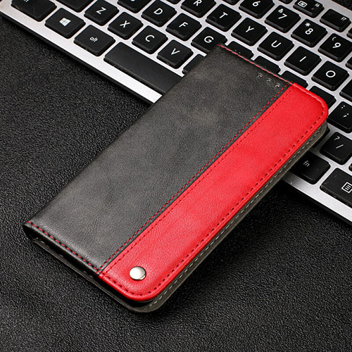 Leather Case Stands Flip Cover T11 Holder for Huawei P20 Pro Red