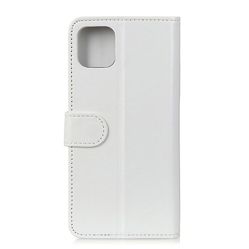 Leather Case Stands Flip Cover T11 Holder for Xiaomi Mi 11 Lite 5G NE White