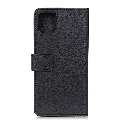 Leather Case Stands Flip Cover T12 Holder for Xiaomi Mi 11 Lite 4G Black